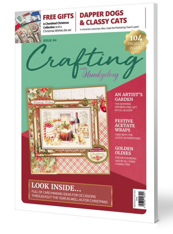 Crafting with Hunkydory Project Magazine - Issue 84